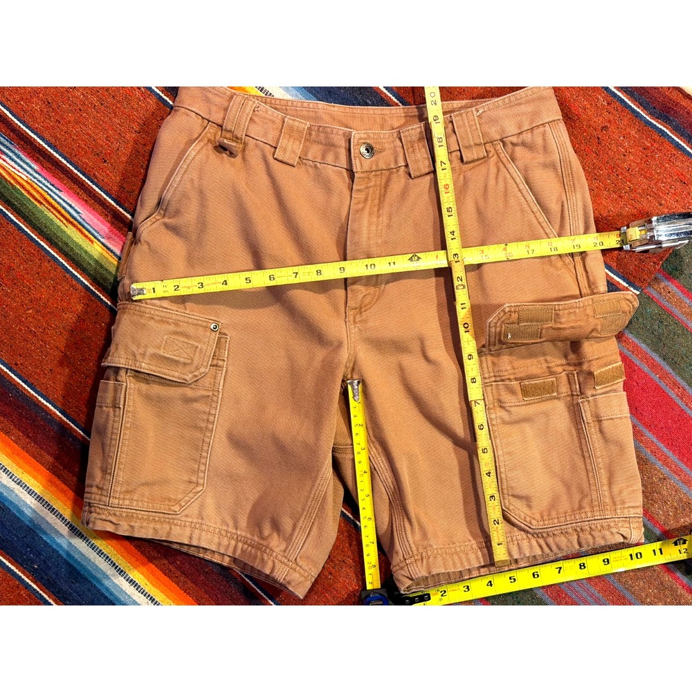 Duluth Trading Co Men's 34 Brown Cargo Shorts Relaxed - Picture 2 of 8